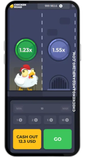 Chicken Road percorso